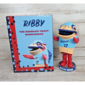 Spokane Indians Ribby the Redband Trout Mascot Bobblehead SGA Rockies Affiliate